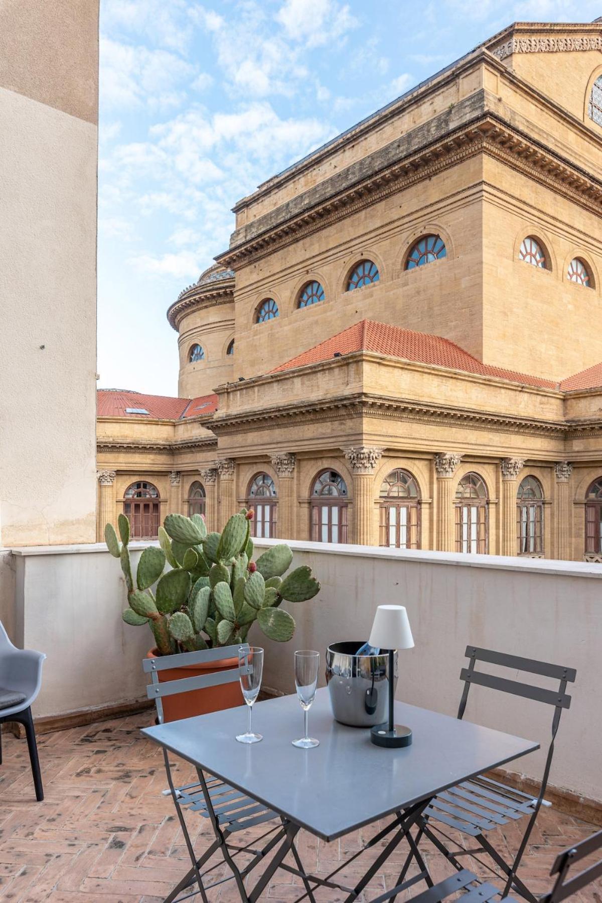 La Terrazza Sul Massimo Appartement Palermo Buitenkant foto
