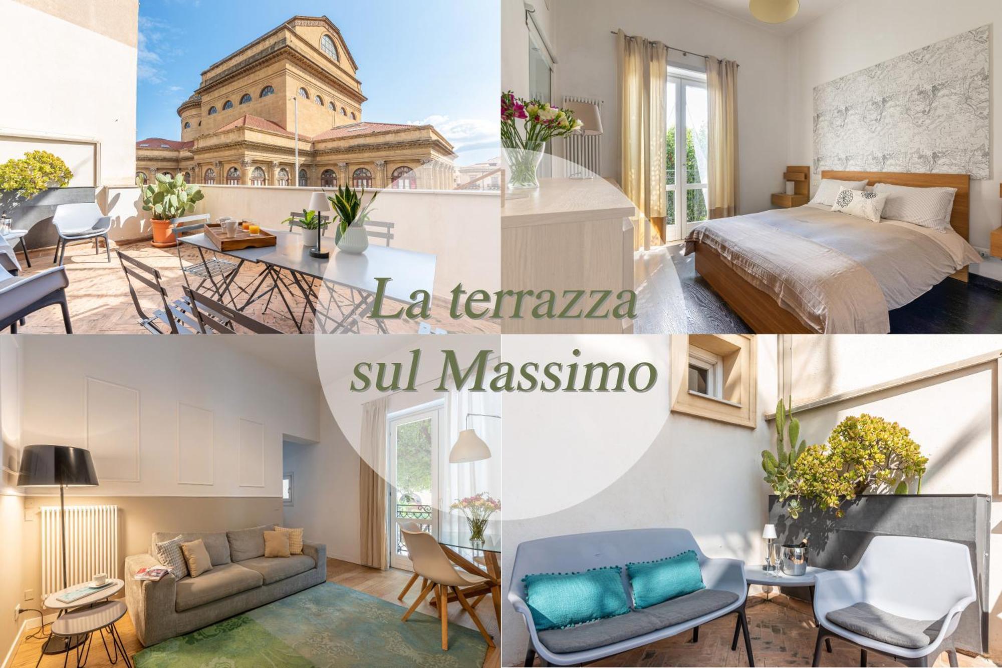La Terrazza Sul Massimo Appartement Palermo Buitenkant foto